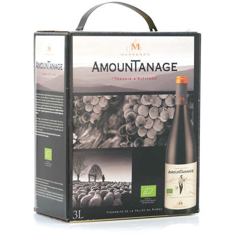Vino Rosso Biologico di Montagna del Luberon in Bag in Box