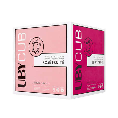 UBY CUB C´tes de Gascogne IGP Vino Rosato - Bag in Box 5L