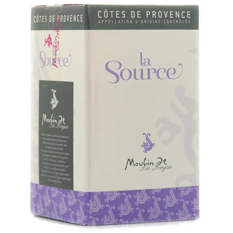 Moulin de la Roque La Source - Vino rosato C´te de Provence in Bag in Box 5L