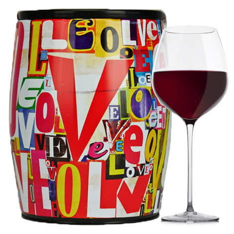 Puech Haut Le Benjamin Vino rosso in una Bib'Art - Thierry Spada