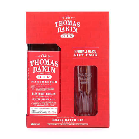 Thomas Dakin Gin confezione regalo con 1 bicchiere