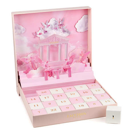 Calendario dell'Avvento di cioccolato e dolciumi "Puzzle" Fauchon