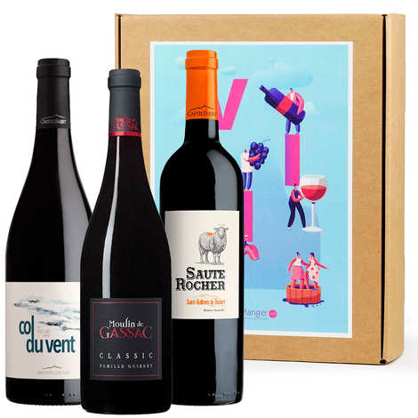 Box 3 Vini rossi del Sud de France