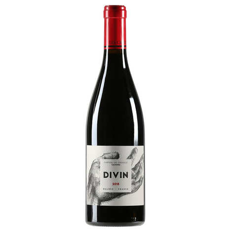 Divin Croisille - AOC Cahors 100% Malbec - vino rosso biologico senza solfiti aggiunti