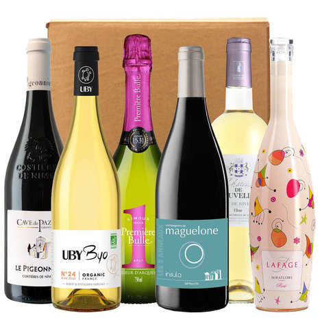 Cofanetto scoperta da 6 bottiglie di vini occitani