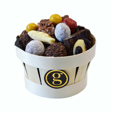 Bourriche di cioccolato della Maison G. Larnicol (cestino da 300g)