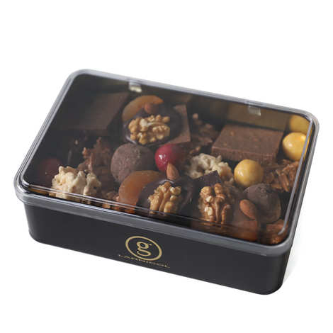 Scatola di cioccolatini della Maison G. Larnicol (scatola da 520 g)