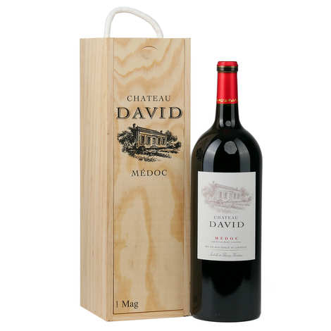 Vino bordolese magnum - Ch¢teau David - Mdoc