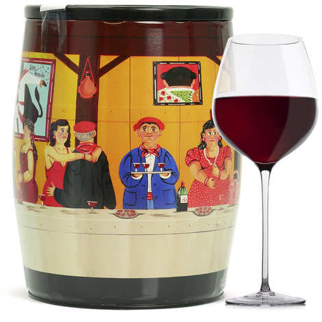 Bib'Art Aski vino rosso Le Benjamin de Puech Haut