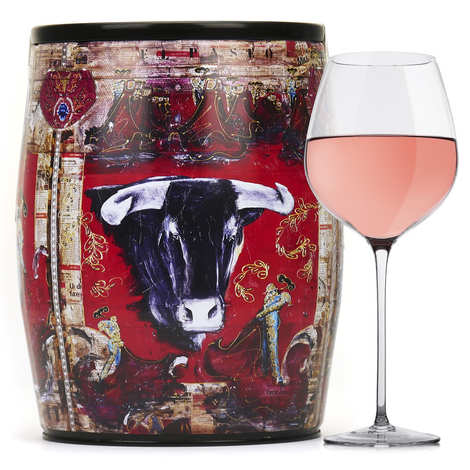 Puech Haut Le Benjamin Il vino rosato in una Bib'Art - Nicole Di Meo