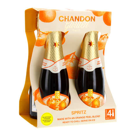 CHANDON Garden Spritz Confezione da 4 Mini Bottiglie da 18,7cl cad.