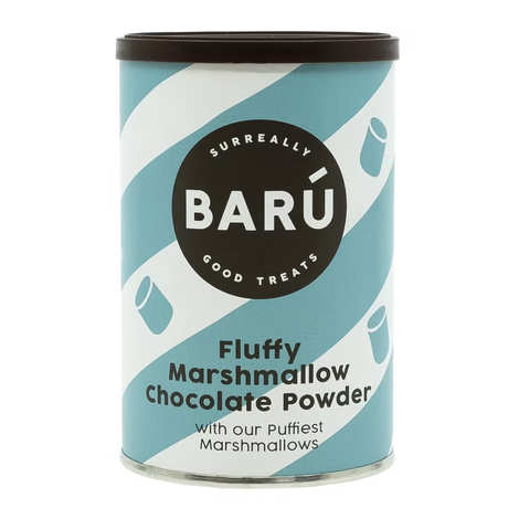 Bara¹ di cioccolato in polvere soffice e marshmallow