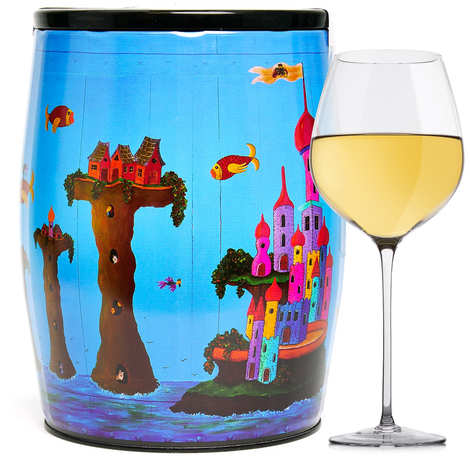 Bib'Art Françaoise Leblond vino bianco Le Benjamin de Puech Haut