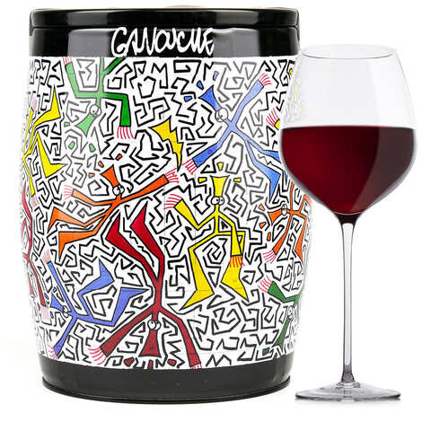 Vino rosso Bib'Art Ganouche Le Benjamin de Puech Haut