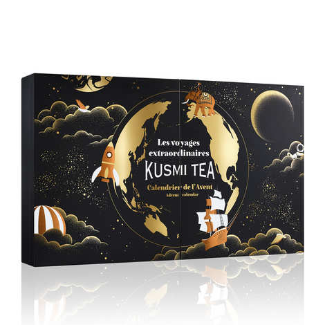 Calendario dell'Avvento del tè biologico Kusmi Tea