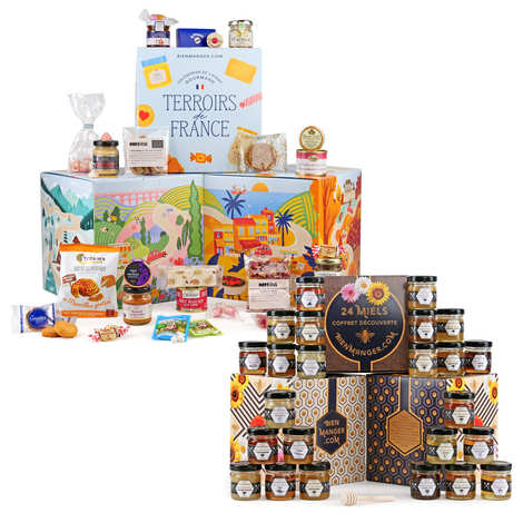 Set di 2 calendari dell'Avvento Cube des Terroirs e Honey