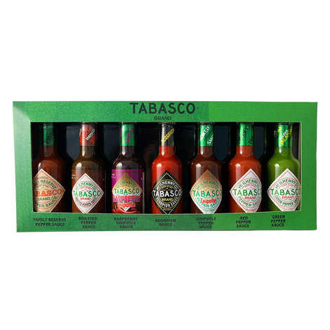 Set regalo Tabasco selezione speciale - 7 gusti x 150 ml