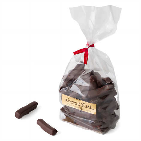 Leonard Parli Chocolate Candied Ginger (100g bag)