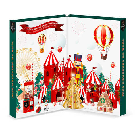 Calendario dell'Avvento di marmellate e creme spalmabili di Andresy (Il calendario)