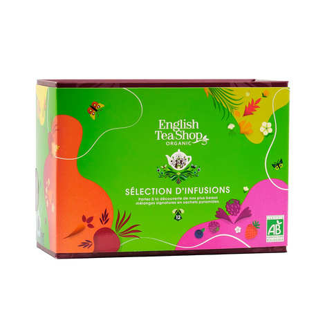 Confezione di infusi biologici Prism, 12 bustine - 6 miscele (Confezione da 12 bustine (24 g))