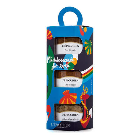 Confezione "Mediterranean Forever" - 3 creme spalmabili (set di 3 vasetti)