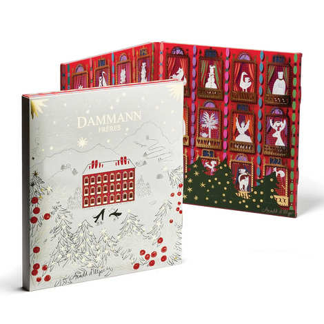 Calendario dell'Avvento Dammann Teas x Arnold d'Alger (calendario con 25 bustine)