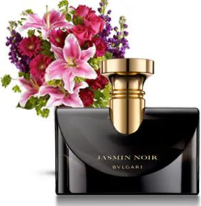 Bulgari Gelsomino Nero Spray + Fiori (Composizione Classica)