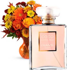 Chanel Coco Mademoiselle + Flowers (Composizione Classica)