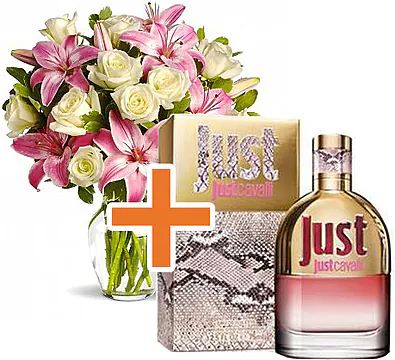 Just Cavalli Profumo da Donna + Fiori (Composizione Classica)