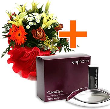 Profumo da donna Calvin Klein + Flowers (Composizione Classica)