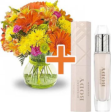 Profumo da donna Burberry + Flowers (Composizione Classica)