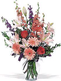 Bouquet funebre misto (composizione classica)