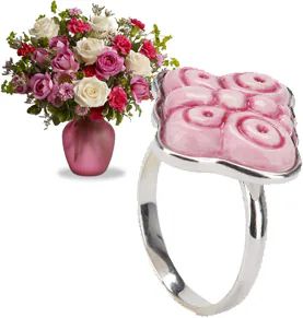 Anello di Thun + Fiori (Composizione Classica)