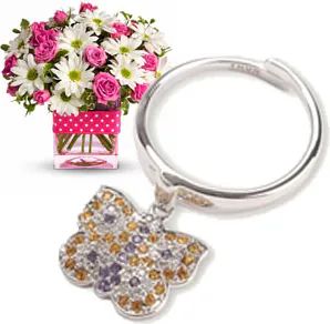 Thun Ring Piccole Luci + Fiori (Composizione Classica)