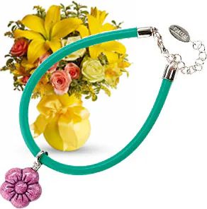 Braccialetto Thun Teen con fiori + fiori (composizione classica)