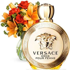 Versace Eros Pour Femme + Flowers (Composizione Classica)