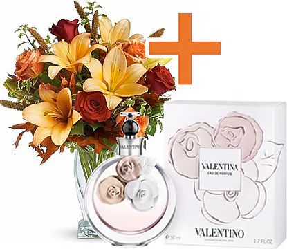 Profumo da donna Valentino Valentina Acqua Floreale + Fiori (Composizione Classica)