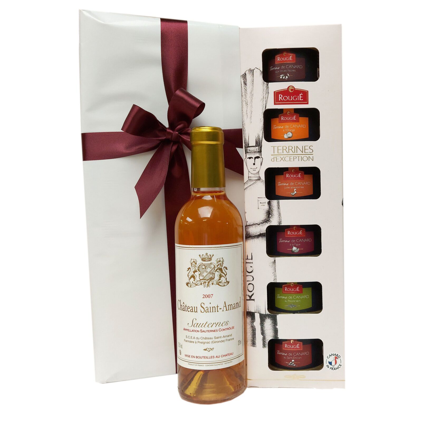 Vino dolce di Sauternes e terrine salate