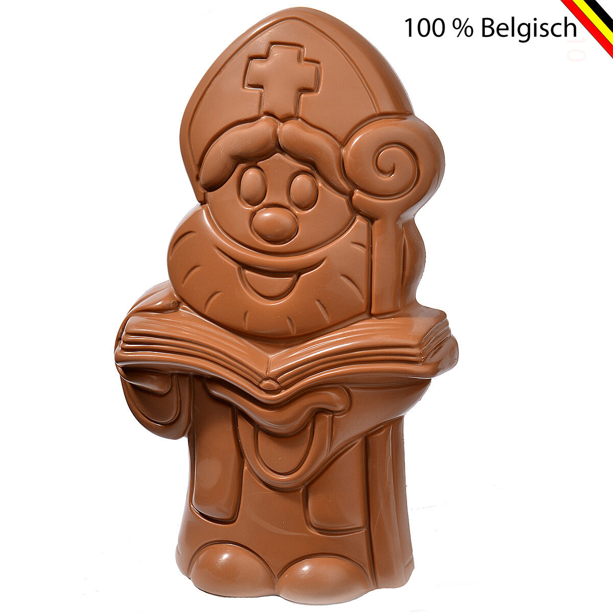 Callebaut Chocolate Saint con libro e bastone
